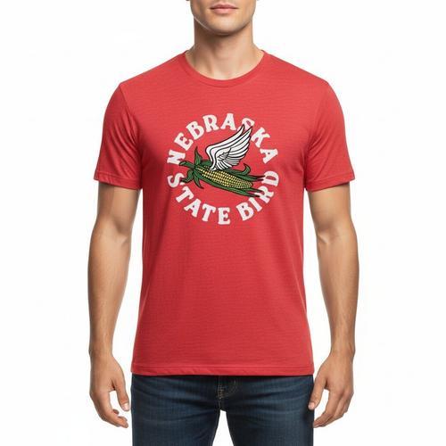 Charlie Hustle Nebraska State Bird T-Shirt - Primary Image