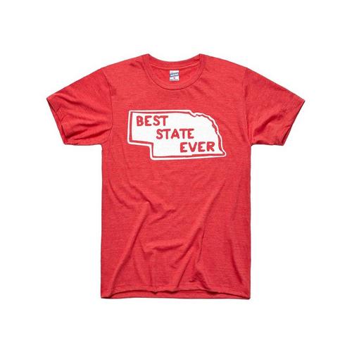 Charlie Hustle NE: Best State Ever T-Shirt - Primary Image
