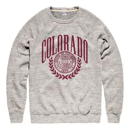 Men's Charlie Hustle Colorado State Seal Crewneck Sweatshirt - Primary Image