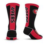 For Bare Feet San Francisco 49ers MVP Socks - Thumbnail 2 of 3