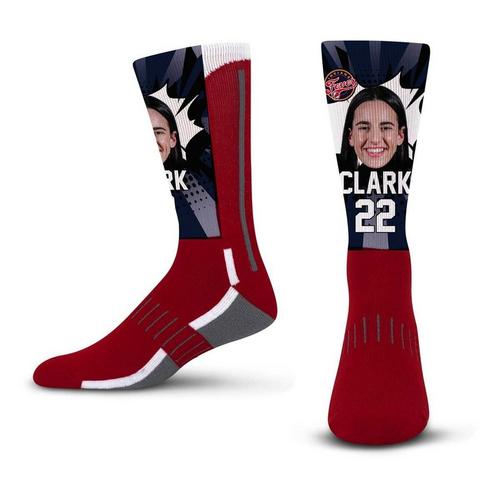 For Bare Feet Indiana Fever Caitlin Clark #22 Phenom Socks - Primary Image