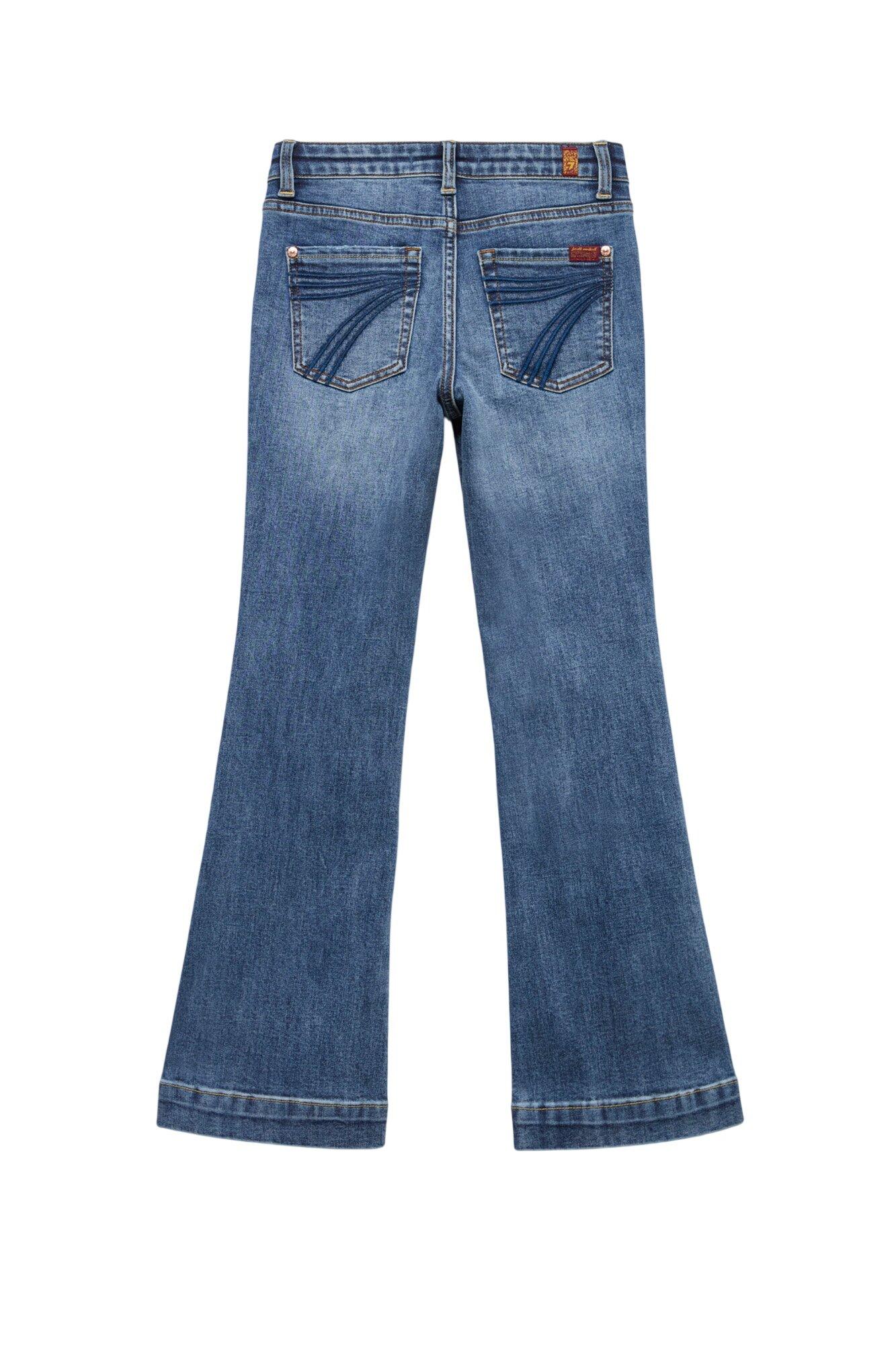 Girls' 7 For All Mankind Mini Dojo Flare Jeans