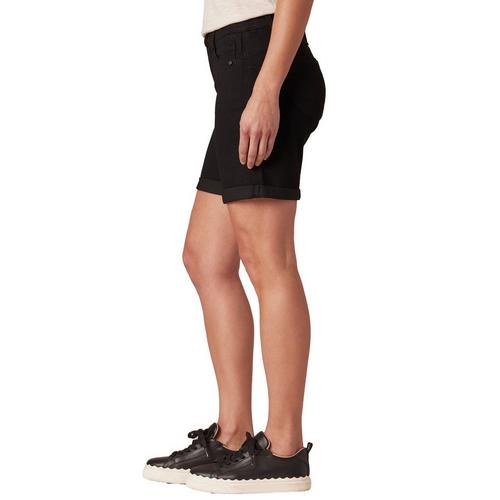 Women's Democracy "Ab"solution Roll Cuff Jean Shorts - Primary Image