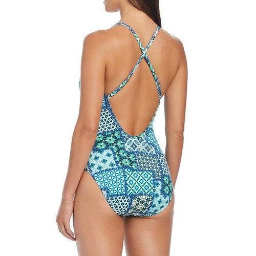 Women's Bleu Rod Beattie En La Playa Cross Back One Piece Swimsuit - Primary Image