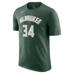 Nike Milwaukee Bucks Giannis Antetokounmpo #34 Icon Edition Name & Number T-Shirt - Thumbnail 2 of 2