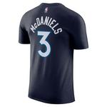 Nike Minnesota Timberwolves Jaden McDaniels #3 Name & Number T-Shirt - Thumbnail 1 of 2