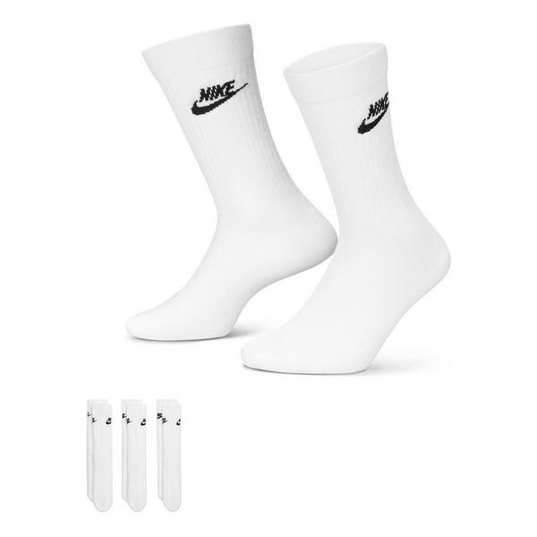 Nike Everyday Essential Crew Socks Large White 3 Pack
