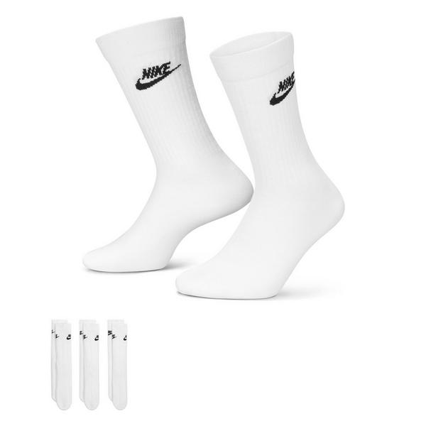 Nike Everyday Essential Crew Socks Medium White/Black 3 Pack