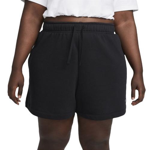 Women's Nike Plus Size Sportswear Club Fleece Lounge Shorts - Primary Image