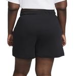 Women's Nike Plus Size Sportswear Club Fleece Lounge Shorts - Thumbnail 3 of 4