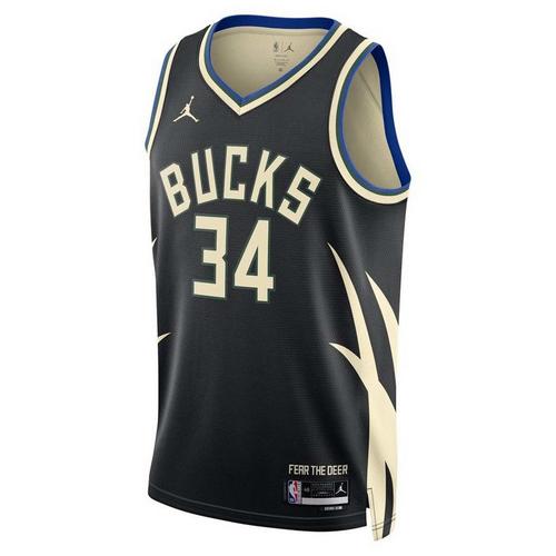 Nike Milwaukee Bucks Giannis Antetokounmpo #34 2022/23 Statement Jersey - Primary Image