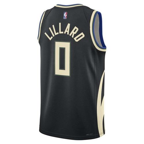 Nike Milwaukee Bucks Damian Lillard #0 Statement Jersey - Primary Image