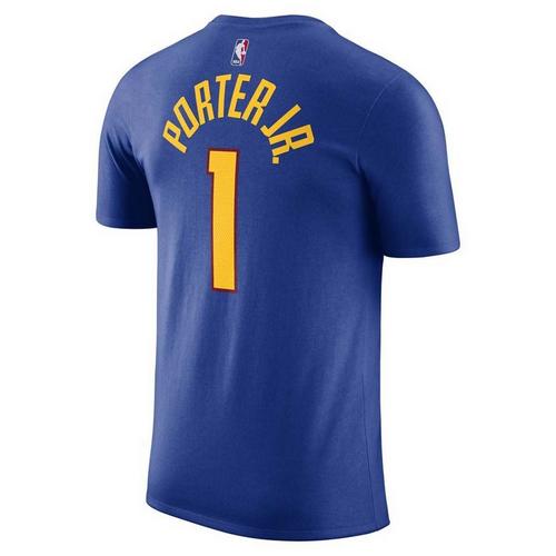Nike Denver Nuggets Michael Porter Jr #1 Statement Name & Number T-Shirt - Primary Image