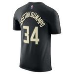 Nike Milwaukee Bucks Giannis Antetokounmpo #34 Statement Name & Number T-Shirt - Thumbnail 1 of 2