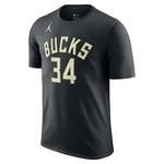 Nike Milwaukee Bucks Giannis Antetokounmpo #34 Statement Name & Number T-Shirt - Thumbnail 2 of 2