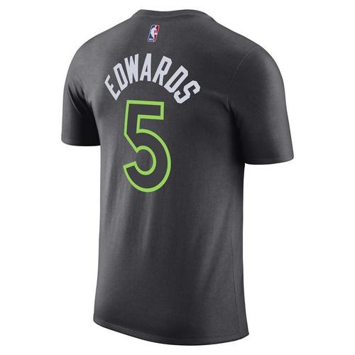 Nike Minnesota Timberwolves Anthony Edwards #5 Statement Name & Number T-Shirt - Primary Image