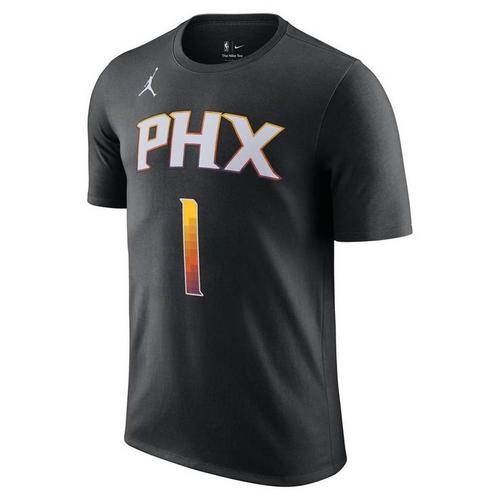 Nike Phoenix Suns Devin Booker #1 Statement Name & Number T-Shirt - Primary Image