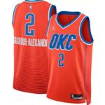 Nike Oklahoma City Thunder Shai Gilgeous-Alexander #2 Statement Jersey - Thumbnail 1 of 3