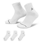 Jordan Everday 3 Pack Ankle Socks - Thumbnail 5 of 11