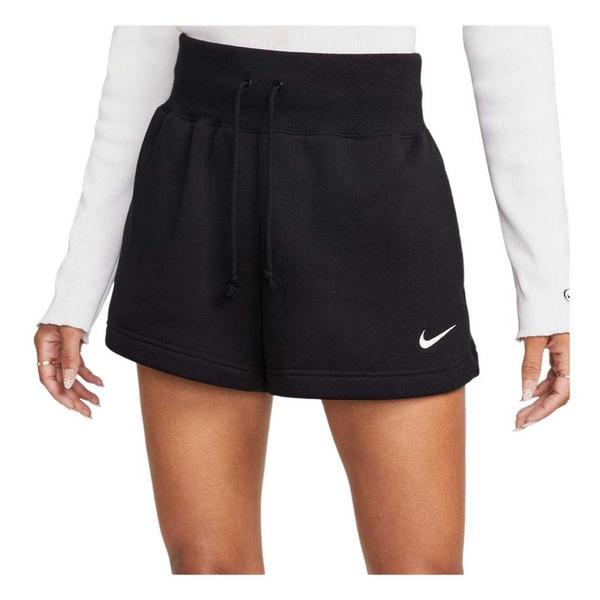 Women's Nike Sportswear Phoenix Fleece Lounge Shorts Medium Black/Sail