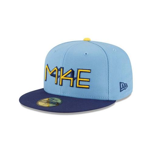 New Era Milwaukee Brewers City Connect 59Fifty Fitted Hat - Primary Image
