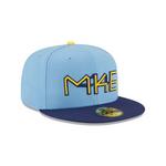 New Era Milwaukee Brewers City Connect 59Fifty Fitted Hat - Thumbnail 3 of 7