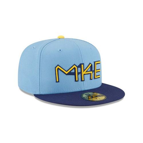 New Era Milwaukee Brewers City Connect 59Fifty Fitted Hat - Primary Image