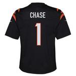 Nike Kids' Cincinnati Bengals Ja'Marr Chase #1 Game Jersey - Thumbnail 2 of 3