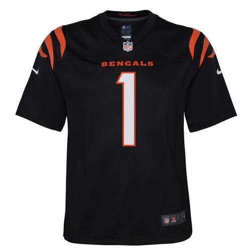 Nike Kids' Cincinnati Bengals Ja'Marr Chase #1 Game Jersey - Primary Image