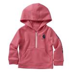 Toddler Girls' Carhartt Fleece 1/2 Zip Hoodie - Thumbnail 1 of 2