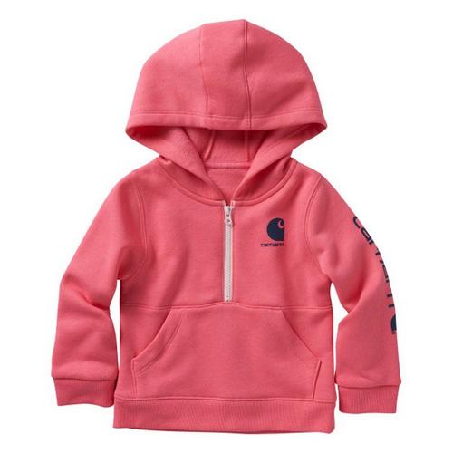 Baby Girls' Carhartt Graphic 1/2 Zip Pullover - Primary Image