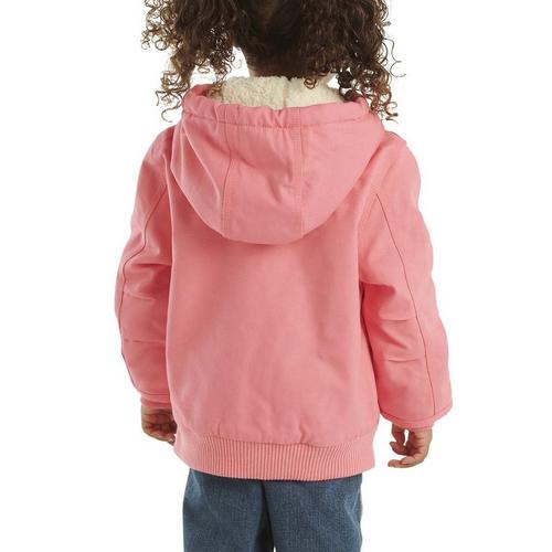 Toddler Girls' Carhartt Hooded Canvas Jacket - Primary Image