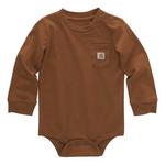 Baby Carhartt Pocket Long Sleeve Onesie - Thumbnail 1 of 2