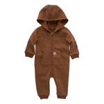 Baby Boys' Carhartt Front Zip Fleece Coverall Long Sleeve Coverall - Thumbnail 1 of 2