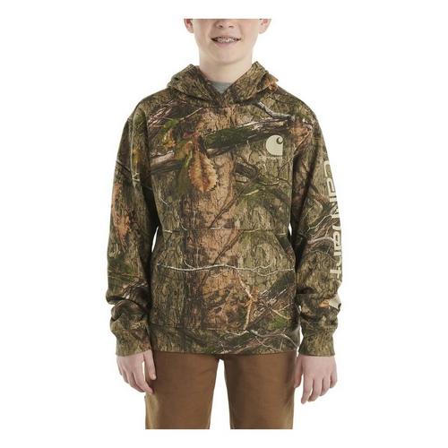 Kids' Carhartt Camo Graphic Hoodie - Primary Image