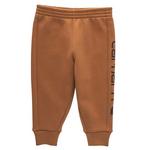 Baby Carhartt Solid Logo Fleece Joggers - Thumbnail 1 of 2