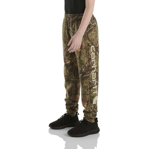 Kids' Carhartt Camo Logo Fleece Sweatpants - Primary Image