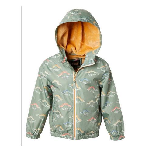 Baby iApparel iXtreme Multi Color Dino Printed Hooded Windbreaker - Primary Image