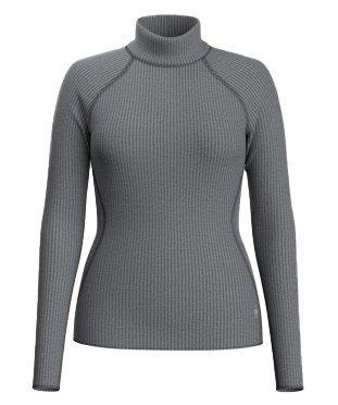 Women's Smartwool Thermal Merino Rib Long Sleeve Turtleneck Ice Fishing Base Layer,T-Shirt