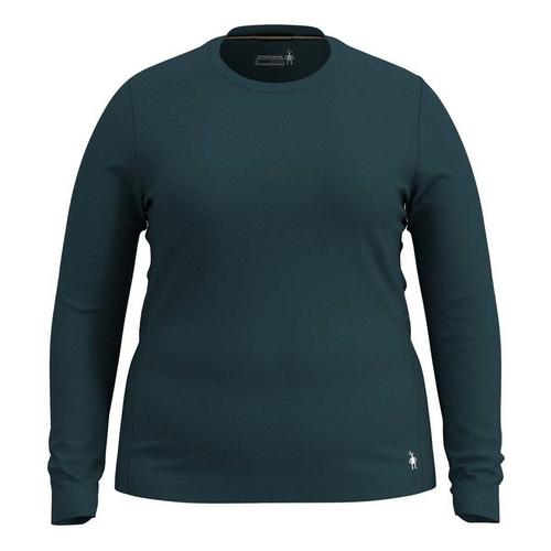 Women's Smartwool Plus Size Classic All-Season Merino Long Sleeve Base Layer - Primary Image