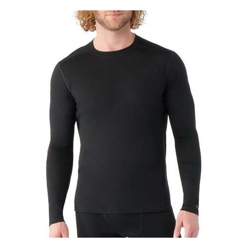 Men's Smartwool Classic All-Season Merino Crew Long Sleeve Skiing Base Layer - Primary Image