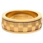Women's Pura Vida Check Fidget Ring - Thumbnail 1 of 2