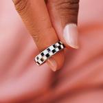 Women's Pura Vida Checkerboard Ring - Thumbnail 6 of 6