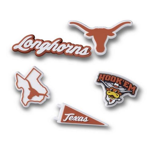 Crocs University of Texas 5 Pack Jibbitz - Primary Image