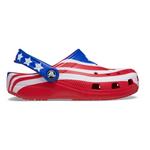 Toddler Crocs Classic American Flag Clogs - Thumbnail 1 of 4