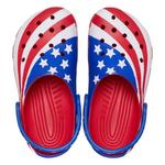 Toddler Crocs Classic American Flag Clogs - Thumbnail 3 of 4