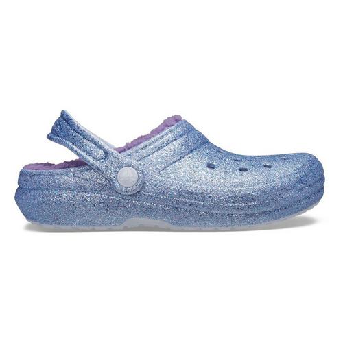 Toddler Crocs Classic Glitter Lined Clogs - Primary Image