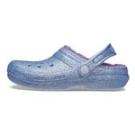 Toddler Crocs Classic Glitter Lined Clogs - Thumbnail 4 of 5
