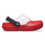 Big Kids' Crocs Classic Lined Santa Clogs - Thumbnail 1 of 5