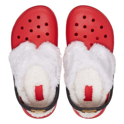 Big Kids' Crocs Classic Lined Santa Clogs - Primary Image